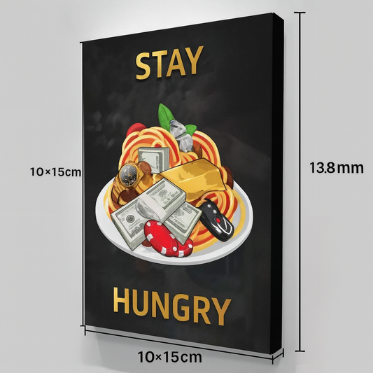 Money Spaghetti Canvas Wall Art | Bold Hustle