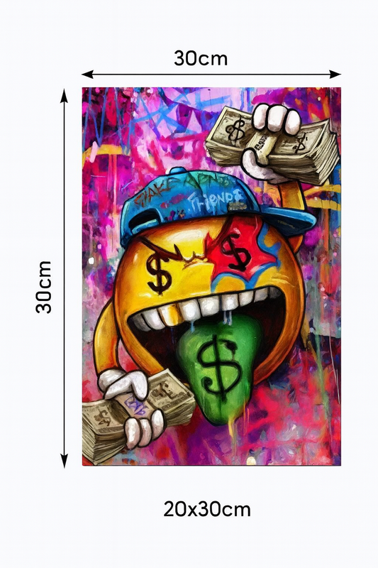 Smile & Stack | Graffiti Money