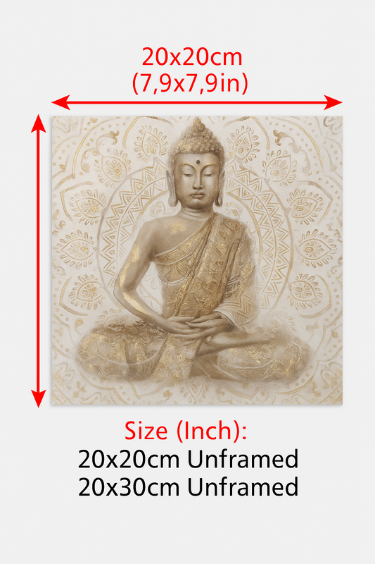 Zen Serenity – Abstract Buddha