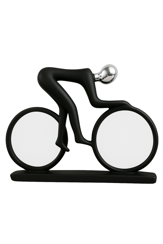 Momentum Eternal – Nordic Cyclist Sculpture