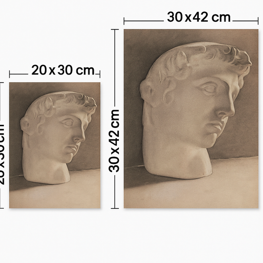 Study in Silence・Classical Bust Printable