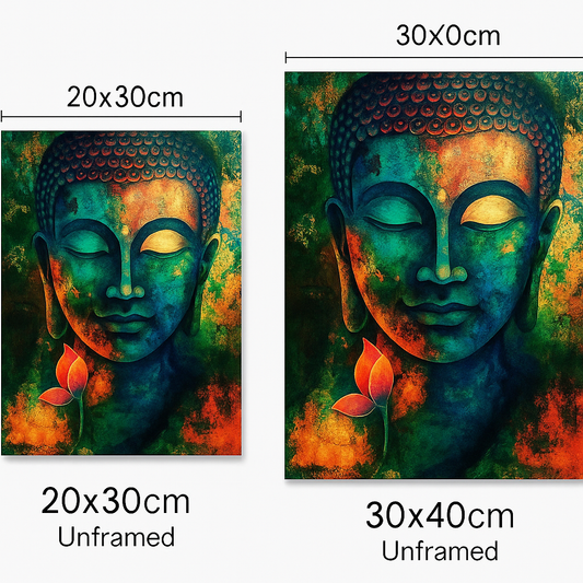 Inner Radiance・Buddha in Oil