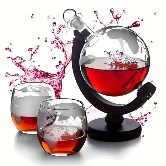 Spirited Atlas – The World Traveler Decanter Set