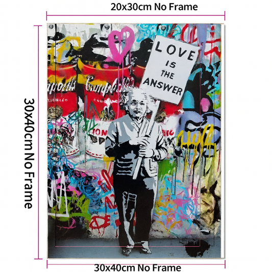 Answer in Red – Banksy’s Love Is the Answer