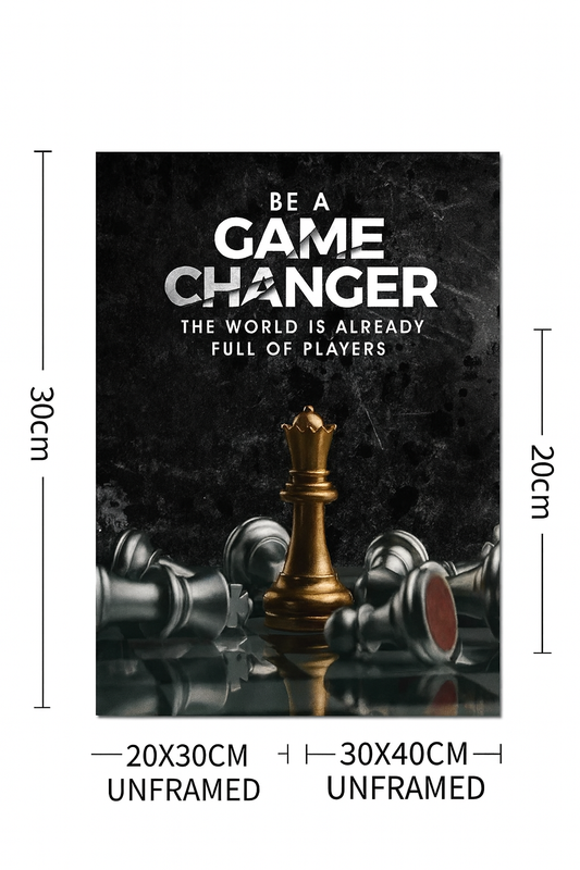 Game Changer | Motivational Wall