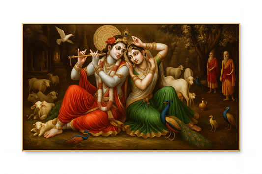 Divine Frequency – Lord Krishna Wall Art