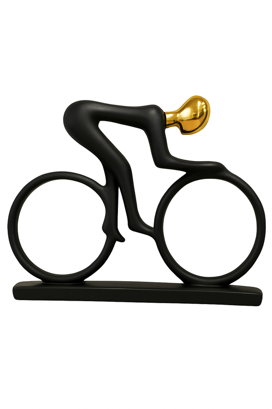 Momentum Eternal – Nordic Cyclist Sculpture
