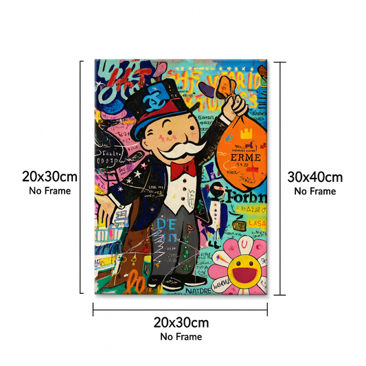 The Monopoly Hustle Canvas