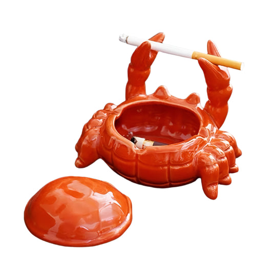 Ember Tide – The Crab Ashtray Sculpture