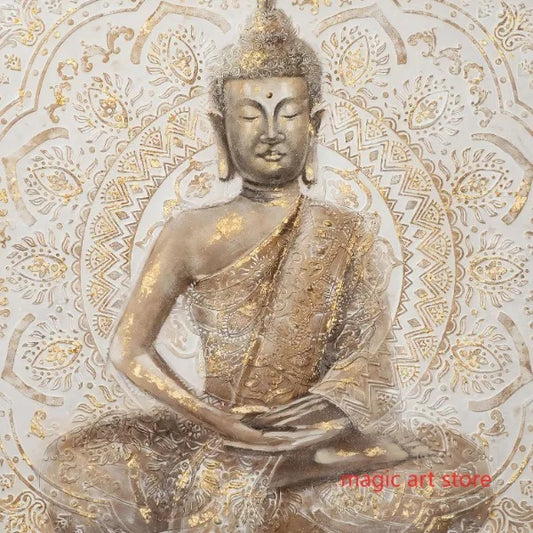 Zen Serenity – Abstract Buddha