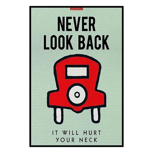 Never Look Back – Quirky Red Car