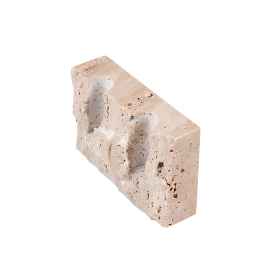 Stone Ember – The Sculpted Marble Candle Vessel