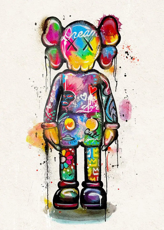 Kaws Companion – Colorful Modern