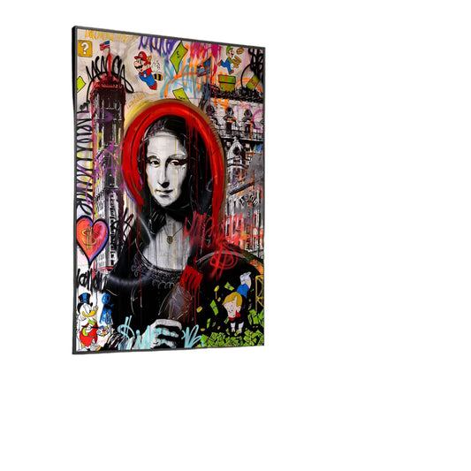 Neon Lisa | The Icon Reimagined in Light