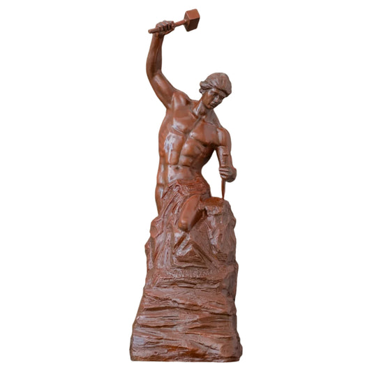 Becoming – The Self Made Man in Bronze