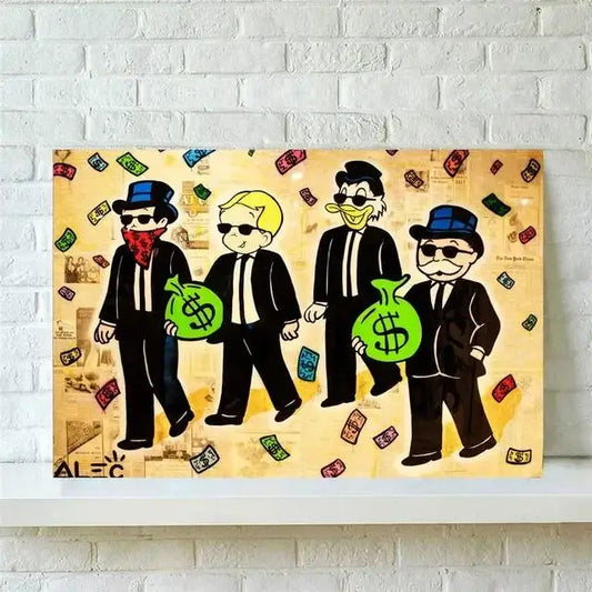 Money Bags | Alec Monopoly-Inspired Large