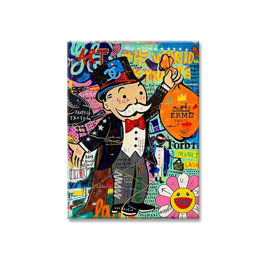 The Monopoly Hustle Canvas