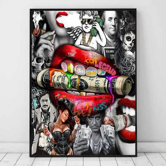 Kiss of Wealth – Gangster Lips