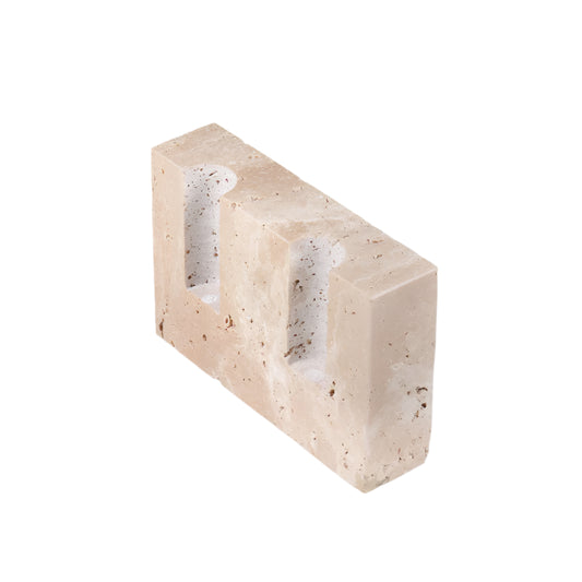 Stone Ember – The Sculpted Marble Candle Vessel