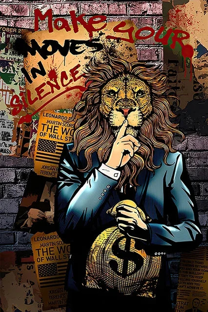 Silent Power | Hustle Lion
