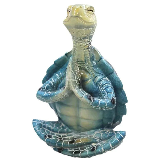 Still Waters Rise – Yoga Turtle Sculptures