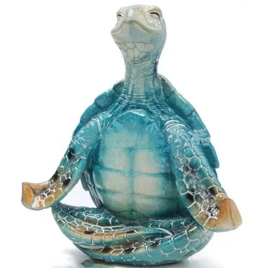 Still Waters Rise – Yoga Turtle Sculptures