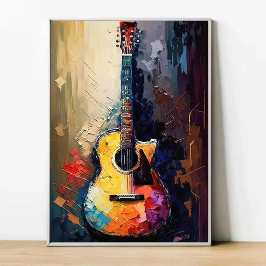 Sound & Soul | Abstract Guitar Wall