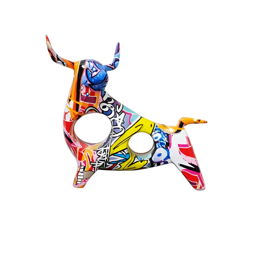Charge in Color – The Hollow Graffiti Bull