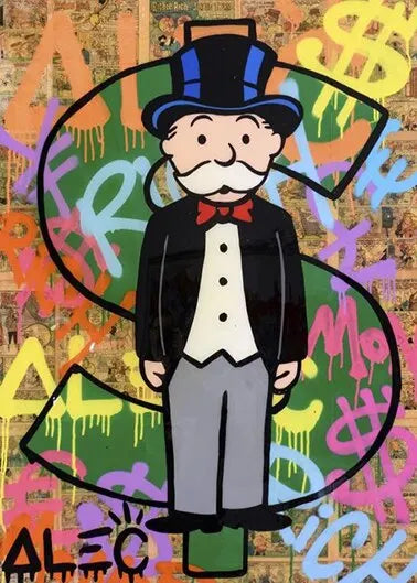 Money Moves – Alec Monopoly Graffiti