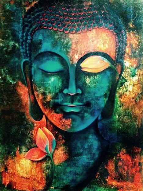 Inner Radiance・Buddha in Oil