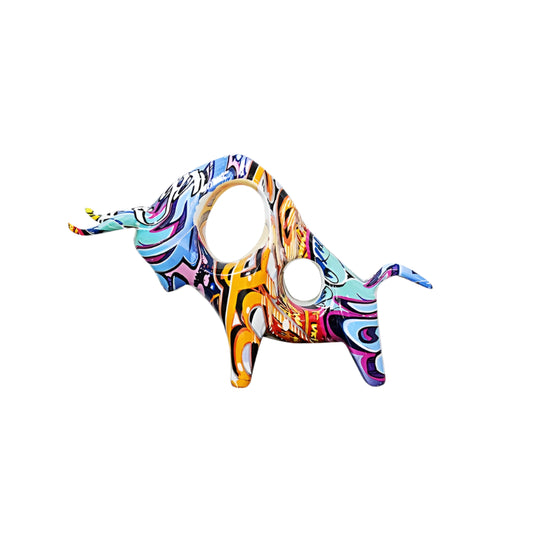 Charge in Color – The Hollow Graffiti Bull