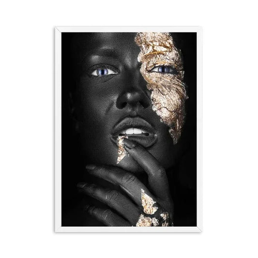 Gilded Silence・Portrait of Presence