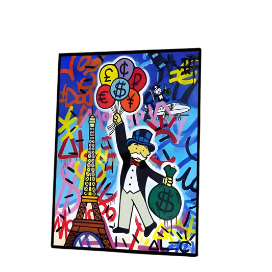 Paris Rich | Eiffel Tower x Monopoly